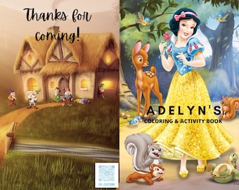 Snow White Coloring book