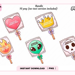 Sucker for books lollipop PNG Bundle, Cute Trendy Aesthetic Fantasy Romance Romantasy Horror Smut Spicy png for Stickers, Commercial Use