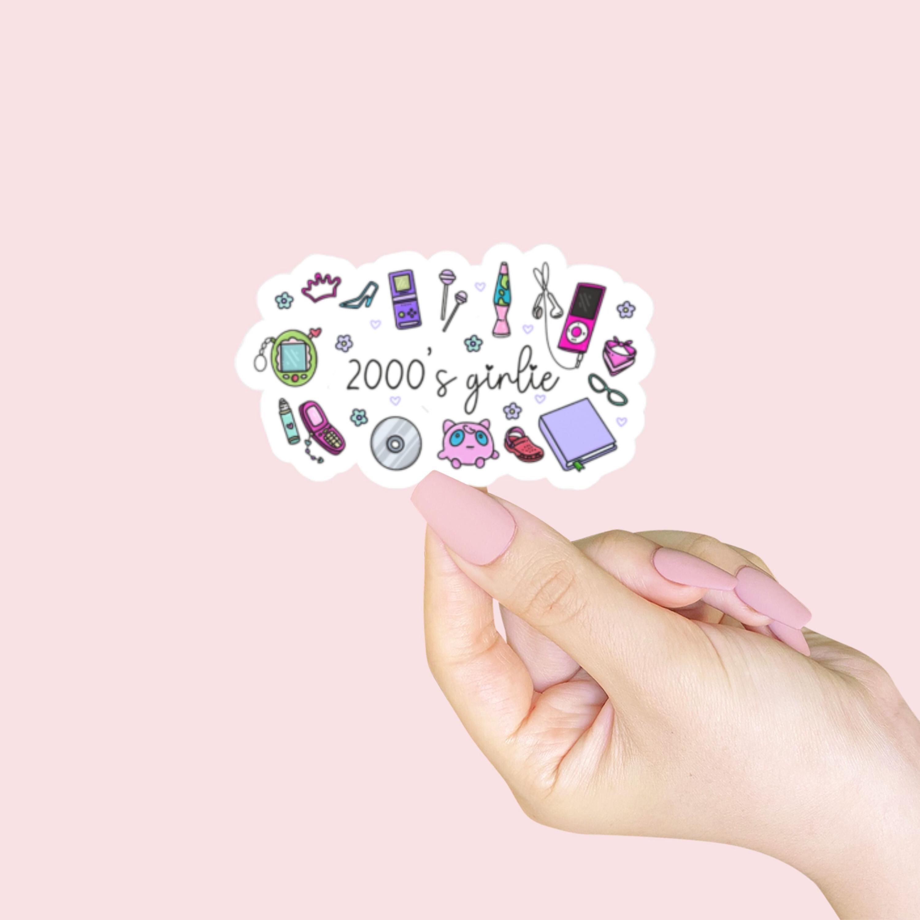 2000s Girlie PNG, Trendy Cute Aesthetic Y2K Millennium Retro Millennial ...