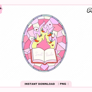 Smut Reader Stained Glasss PNG, Extra Spicy Books Reader, Good Girl png, Cute Trendy Aesthetic smutty book png for Stickers, Commercial Use