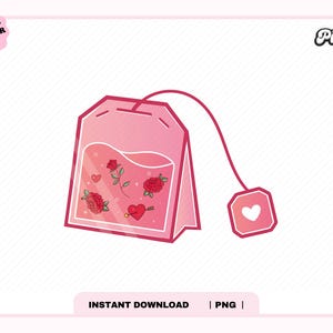 Romance Bookish Tea PNG, Cute Trendy Aesthetic Romance Romantasy Slow Burn Bookish svg Png design for Stickers, Bookmarks, Commercial use