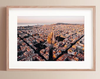 Fine Art Barcelona Spain Photography Print Sagrada Familia Photo City Home Decor Art Old City Architecture Photography Gaudi Art Print