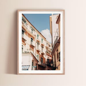 Fine Art Beach Photography Print Amalfi Italy Photo Coastal Home Decor Art Amalfy Coast Photography Mediterranean Beach Vertical Art Print