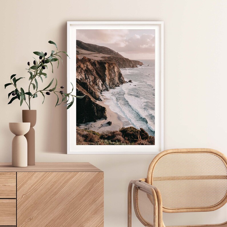 Fine Art Beach Photography Print Big Sur California Photo Coastal Home ...