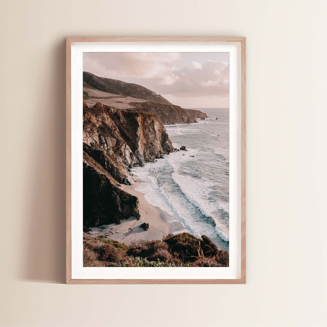 Fine Art Beach Photography Print Big Sur California Photo Coastal Home ...