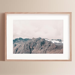 Fine Art Peru Andes Photography Print Sacred Valley Mountain View Cusco Art Photo Quechua Home Decor Art South American Art Print