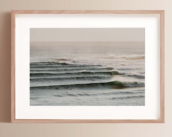 Beachy Wall Art, Surfboard Wall Decor Surf Photography Print Surfing Photo Coastal Home Decor Art Pacific Ocean Surfers Beach Art