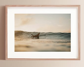 Surfer Girl Preppy Printable Wall Art, Girly Pink Surfboard Poster, Coastal Seasonal Room Decor, Summer Beachy Print Hawaii, Beachy wall art