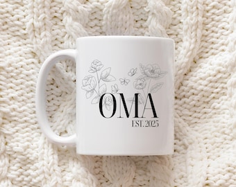 Tazza personalizzata per la nonna con anno di nascita, regalo di compleanno tazza nonna, la migliore tazza nonna per il compleanno, regalo tazza per la festa della mamma