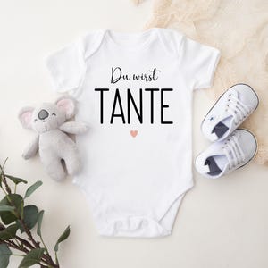 Babybody zum Schwangerschaft verkünden, Du wirst Tante Babybody, Schwangerschaft verkünden Body,  Du Wirst Tante Body, Babybody für Tante