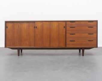 Buffet des années 60, design danois par Kofod Larsen, teck, restauré professionnellement, 200 cm