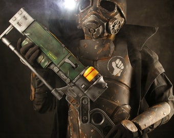 fucile laser fallout personalizzato, fallout new vegas, oggetti di scena fallout,