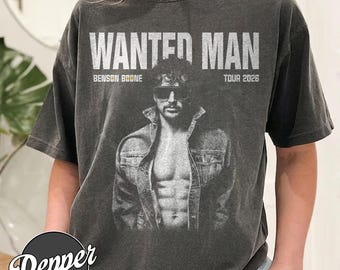 Benson Wollte Mann Tour 2026 Vintage Komfort Farben Hemd 4426HK14