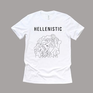 Laocoonte y sus hijos, camiseta de historia del arte, arte griego antiguo, guerra de Troya, regalo para artista, regalo para amante del arte, camiseta de arte, camisa estética