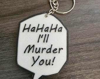 Gojo Satoru Keychain: Jujutsu Kaisen Manga Speech Bubble