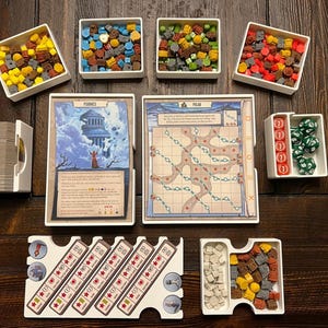 Organizador y juego de mesa Tapestry + Expansions