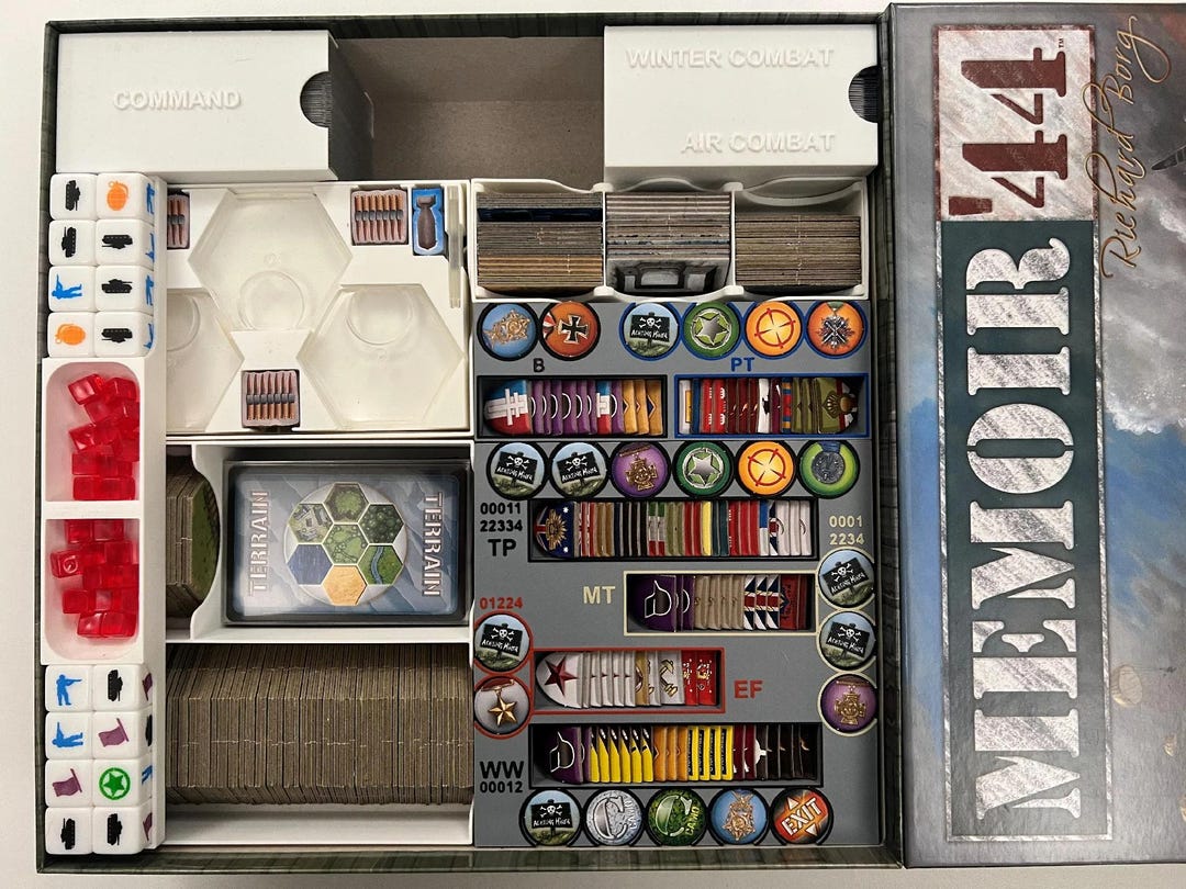 Memoir 44 : Three Box Insert - Etsy