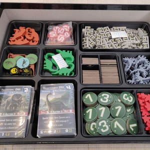 Dinogenics Board Game Insert and Organizer