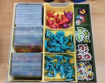 Marvel United + X-Men Board Game Organizer and Insert