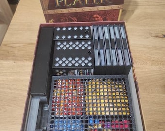 Roll Player Board Game Big Box (With Expansions!) Insert and Organizer