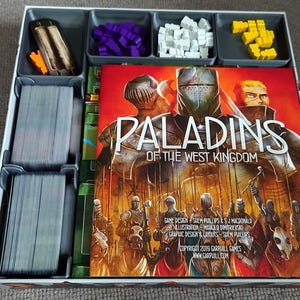 Paladins of the West Kingdom - Deluxe - Big Box Organizer and Insert