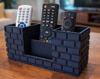 Brick Remote Control Holder and Organizer
