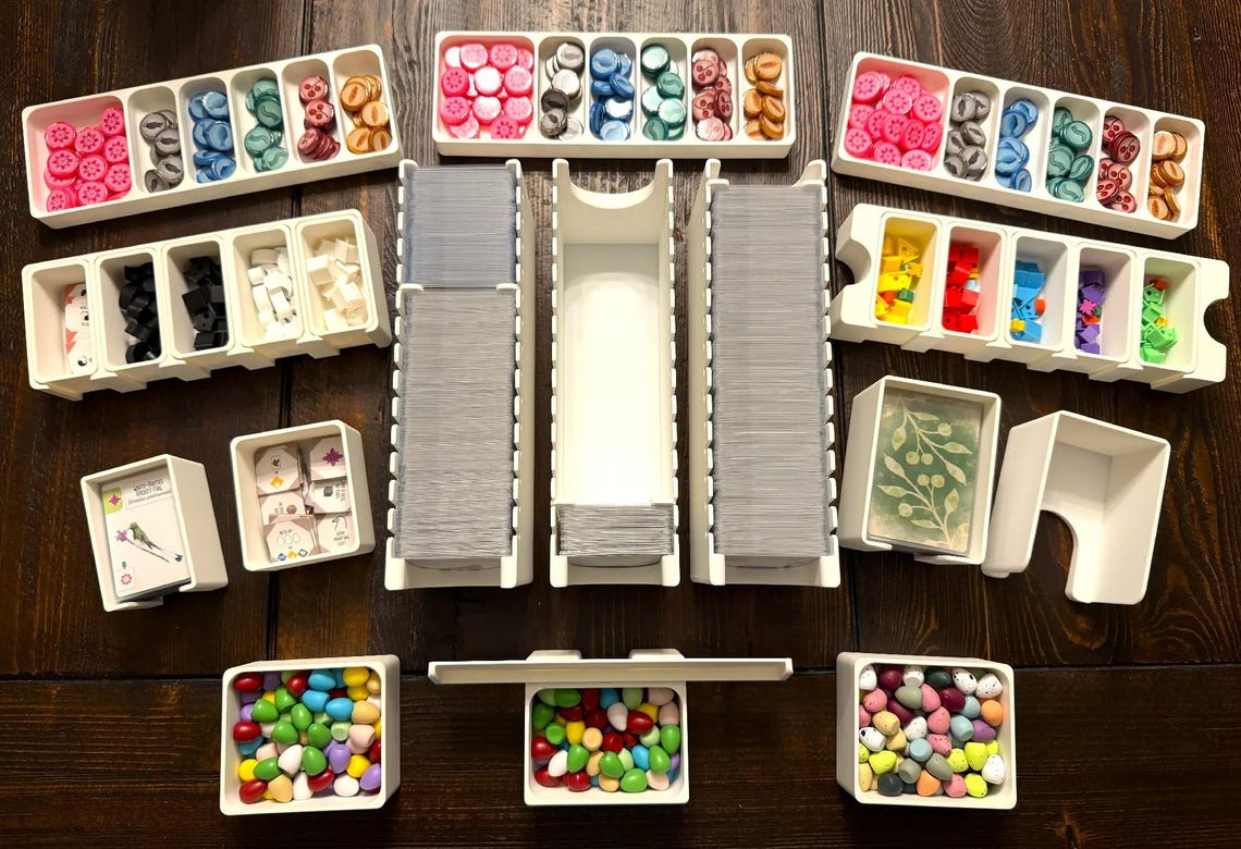 Wingspan Nesting Box Insert and Organizer - Etsy