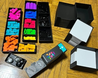 Inserto/organizador de juegos de mesa del Proyecto L