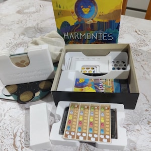 Harmonies Board Game Organizer / Insert