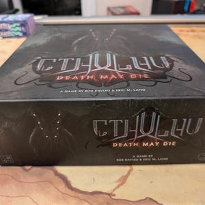 Cthulhu Death May Die Seasons 1-4 (4 Box Solution!) Board Game Organizer / Insert