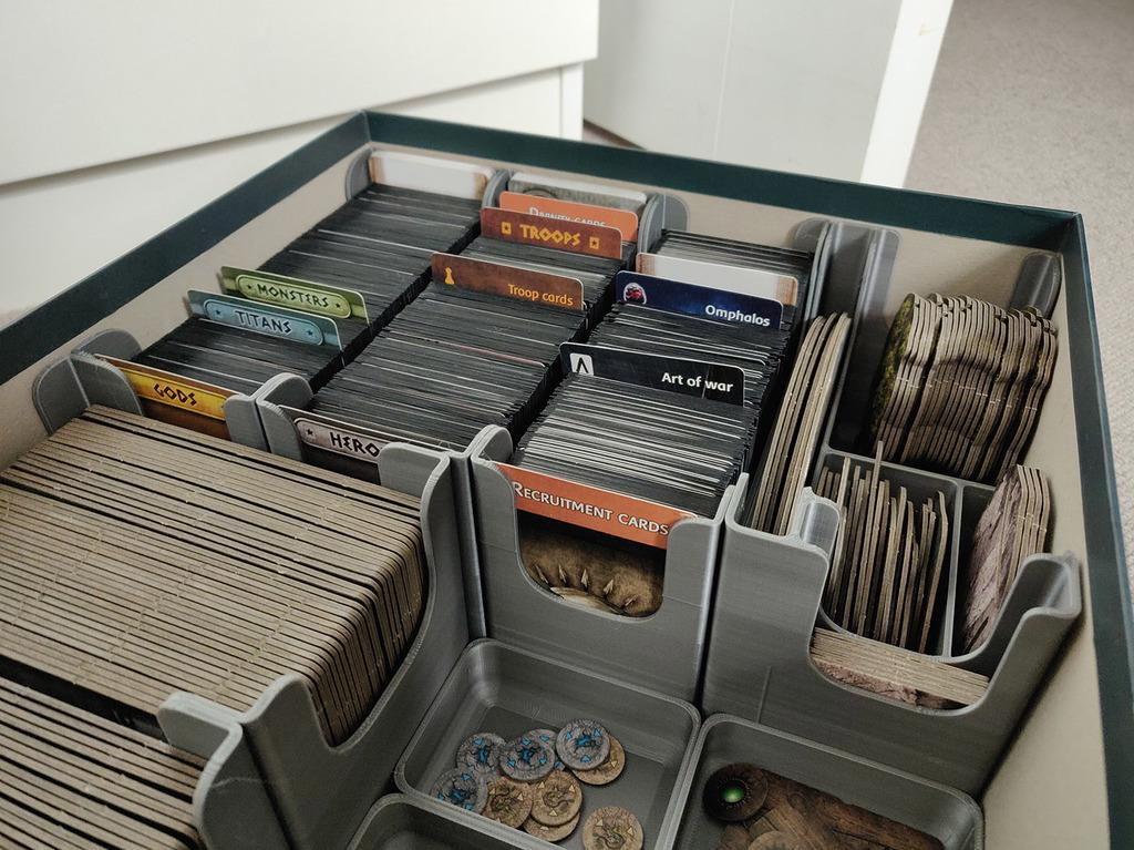 Mythic Battles: Pantheon - Deluxe Storage Box Board Game Organizer and  Insert - Etsy