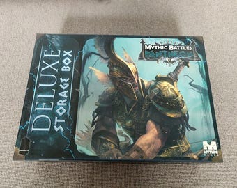 Mythic Battles: Pantheon - Deluxe Storage Box Board Game Organizer and  Insert - Etsy