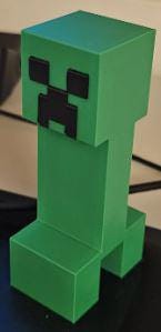 3D Printed Creeper Blocks