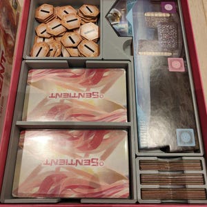 Sentient Board Game Organizer and Insert
