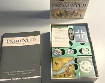 Undaunted Normandy + Expansion Board Game Organizer / Insert