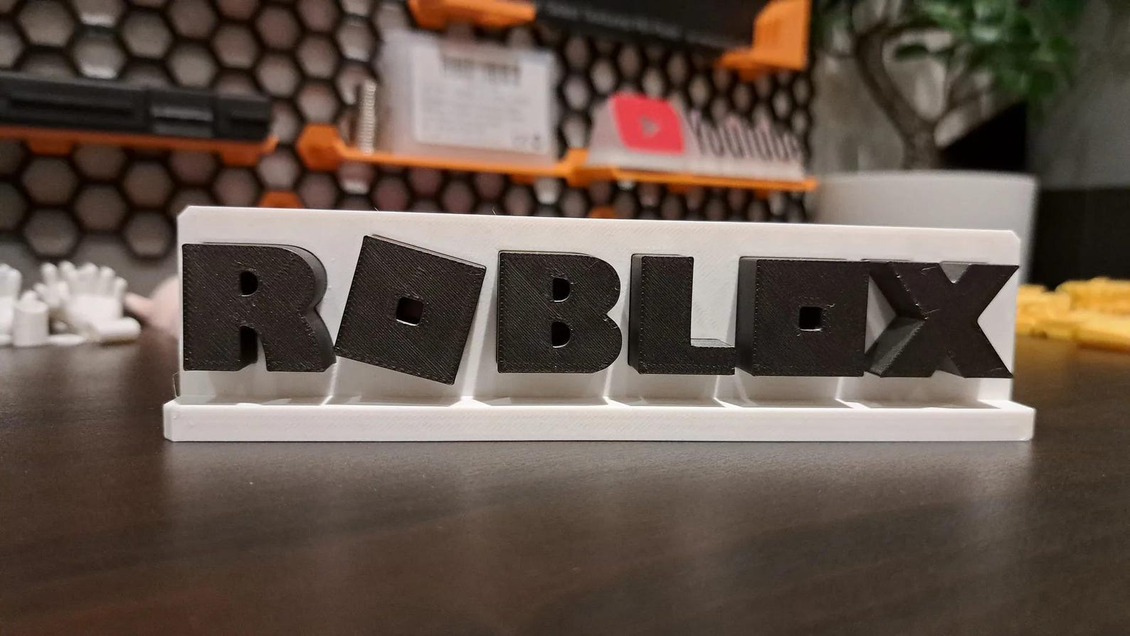 Orange Robux Sign Roblox Sign With Custom Colors - Pairs Great With Robux Coins for Party ...