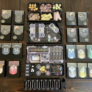 Star Wars Outer Rim + Unfinished Business Expansion Board Game Organizer and Insert