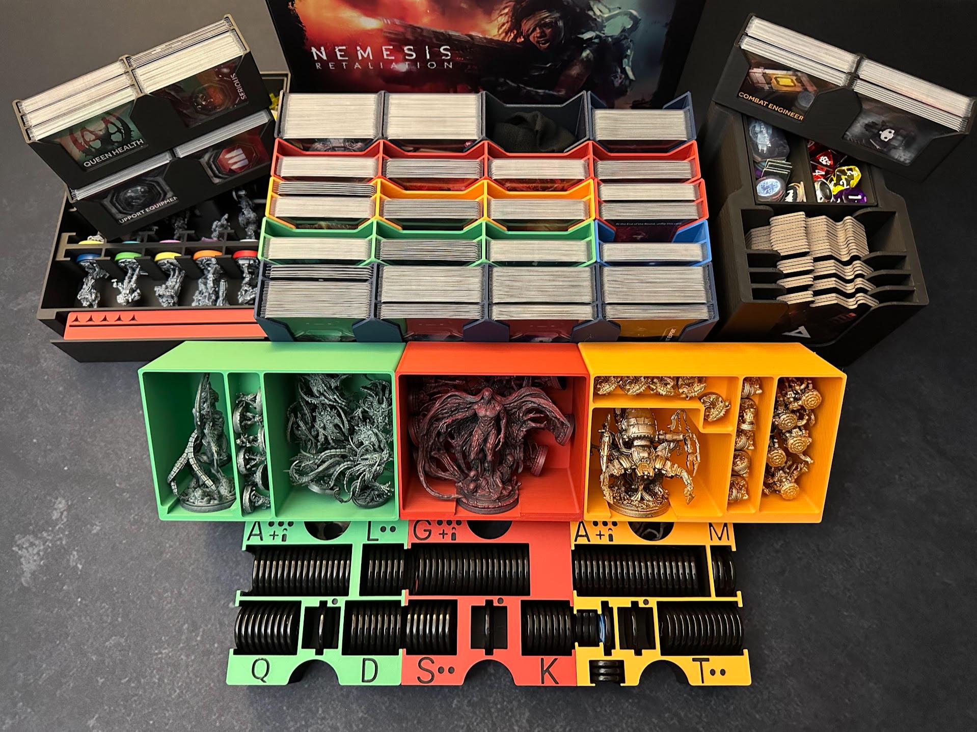 Nemesis Retaliation Board Game Organizer / Insert - Etsy
