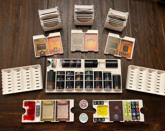 Too Many Bones Trove Chest Board Game Organizer and Insert (ALL INCLUSIVE!)