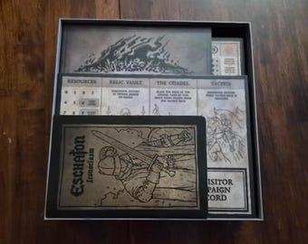 Eschaton Iconoclasm Board Game Organizer / Insert