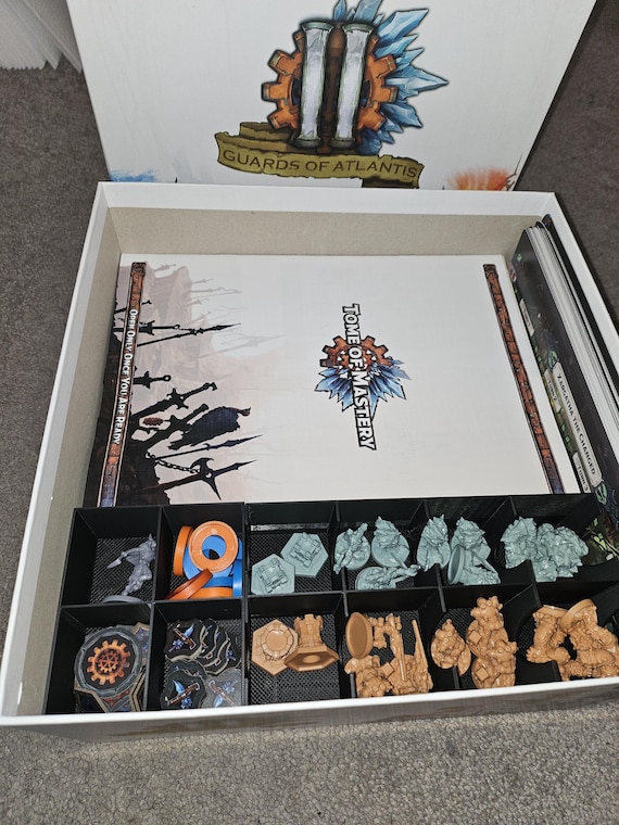 Guards of Atlantis 2 Board Game Organizer / Insert (big Box