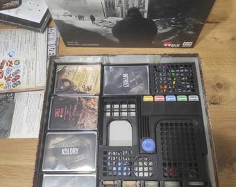 This War of Mine + Expansions Board Game Organizer and Insert