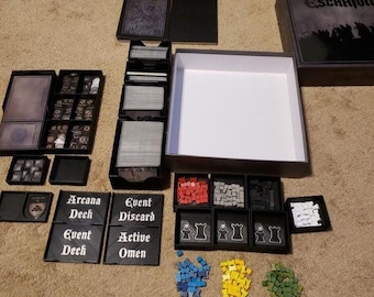 Eschaton Board Game Organizer / Insert