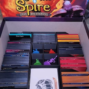 Slay the Spire Board Game Organizer and Insert