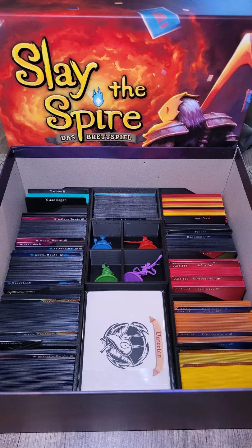 Slay the Spire Board Game Organizer and Insert