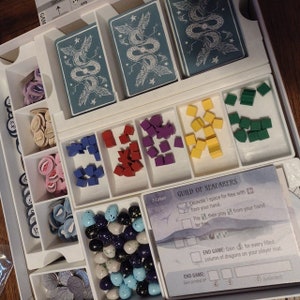 Wyrmspan Boardgame Organizer and Insert