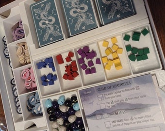 Wyrmspan Boardgame Organizer and Insert