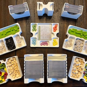 Earth + Kickstarter Extras Board Game Organizer and Insert
