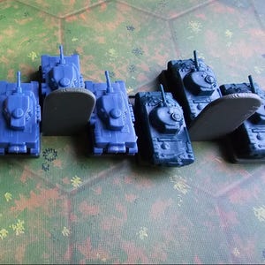 Memoir 44 - Tank Tray - 3 and 4 Tank Options