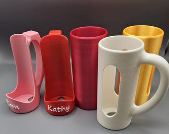 12oz Slim Tall Can Holder - Customizable Colors and Personalized!